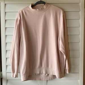 H&M oversized sweatshirt.